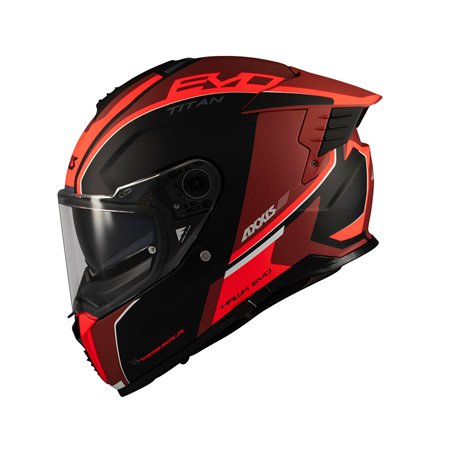 CASCO AXXIS HAWK SV EVO TITAN B5 ROJO MATE CASCO AXXIS HAWK SV EVO TITAN B5 ROJO MATE